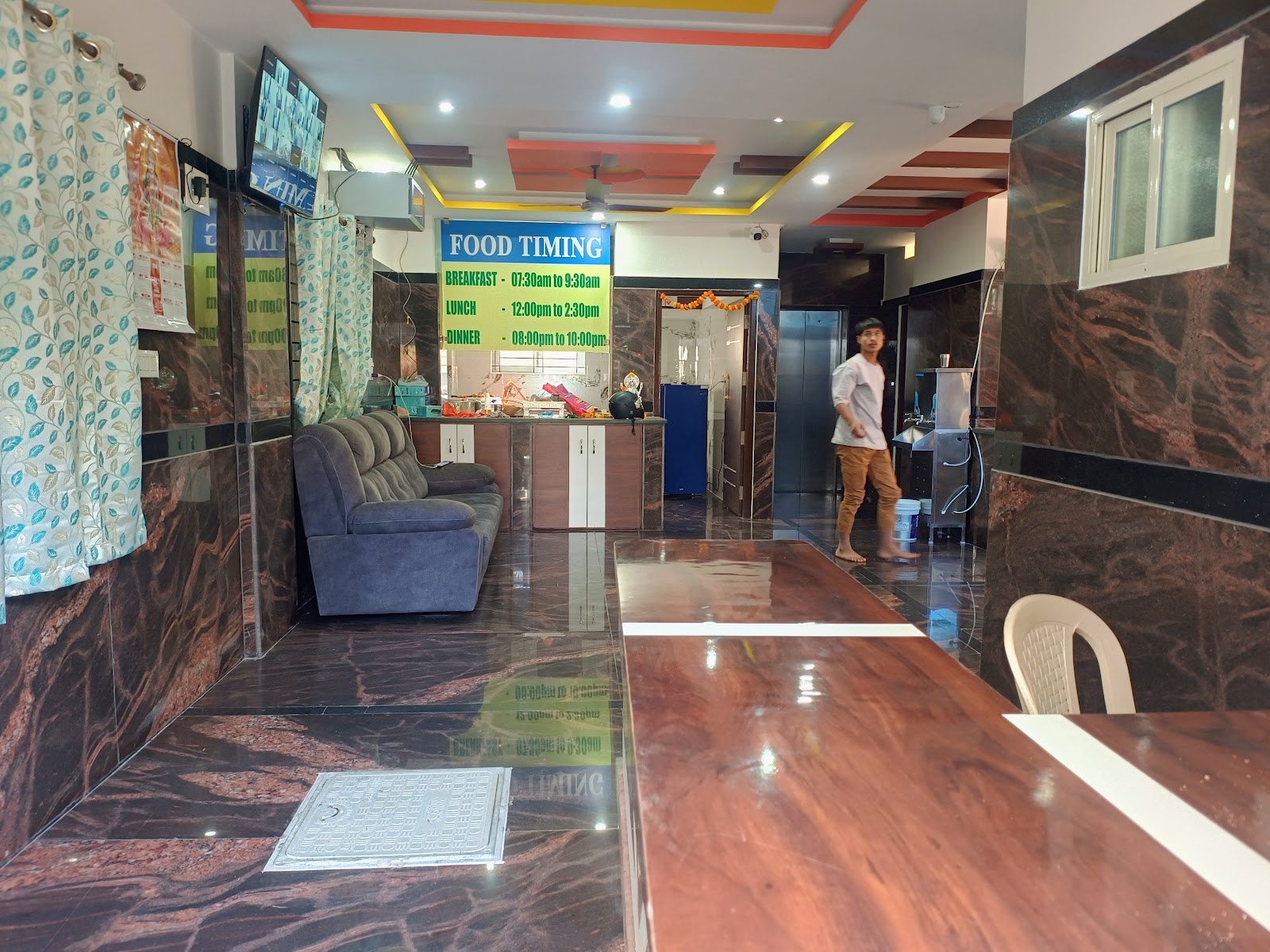Dining hall and TV lounge at At Home PG